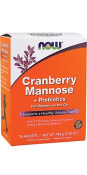 Now Foods <br> Cranberry Mannose & Probiotics